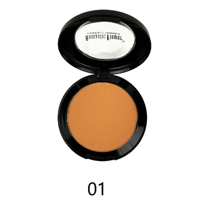 A Three-Color Single-Layer Compact with a Puff And Mirror, - Image 4