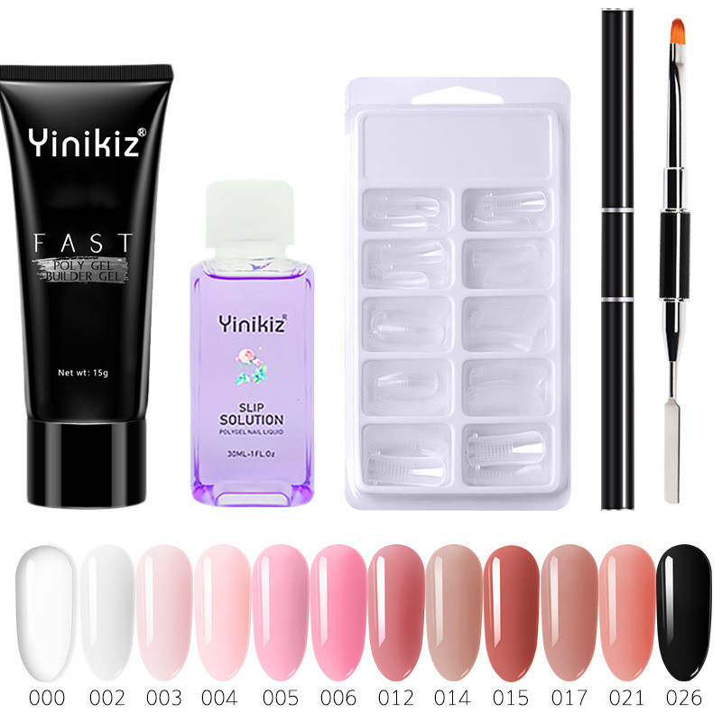 Poly Extension Nail Gel Set