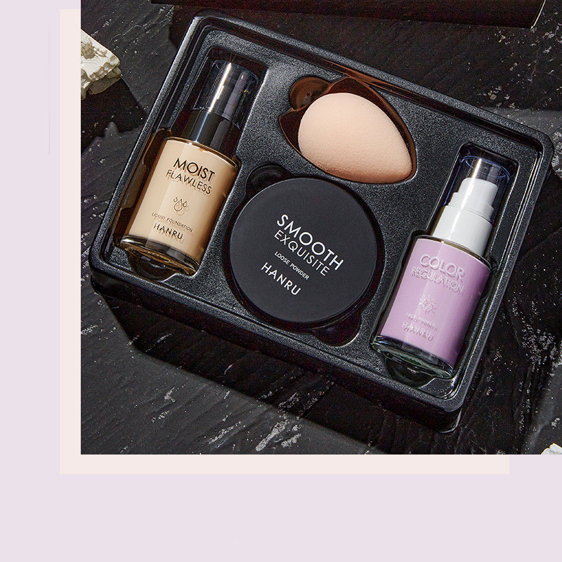 Makeup Set 4Pieces Isolated Powder. - Image 6