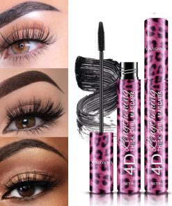 Makeup Red Leopard Eyeliner and Mascara Set