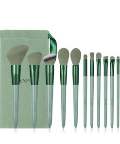 Beauty Brush Set Four Seasons Green