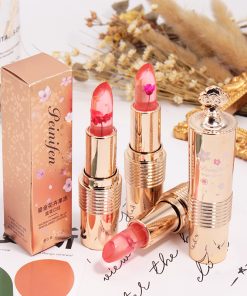 Flower Lipstick Jelly Color Changing Lipstick Moisturizing