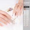 Semi Cured Gel Nails Art Stickers