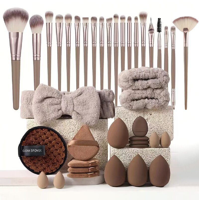 40pc Beauty Tools Face Wash Makeup - Image 3