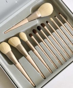 Set Of 12 Makeup Brushes