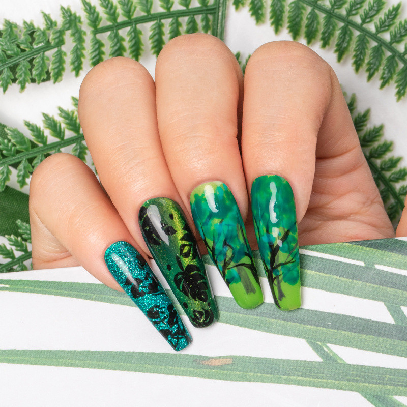 Summer Green Manicure Phototherapy Gel - Image 3