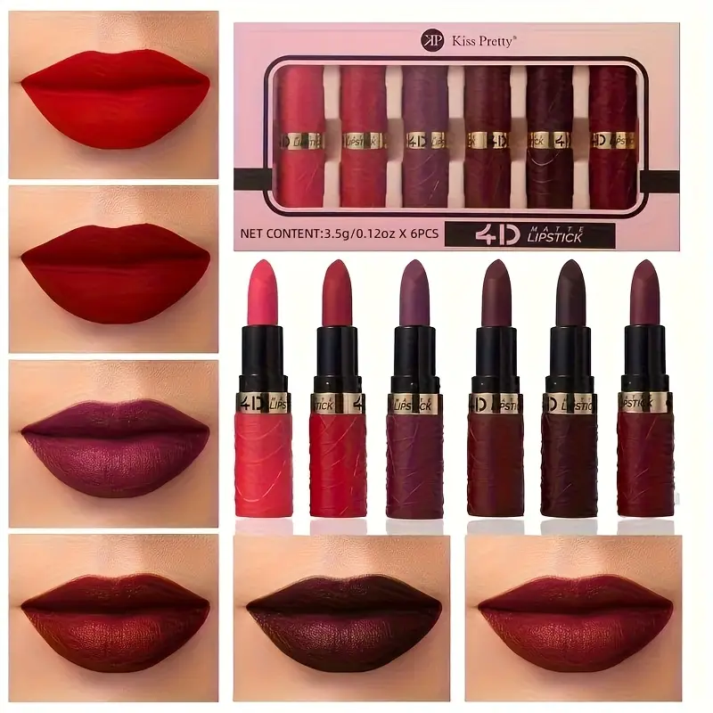 Matte Berry Red Lip Gloss