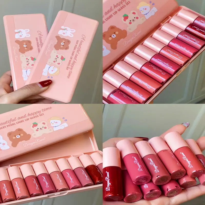 10pcs Lip Gloss Set Box - Image 2