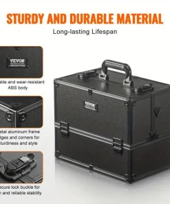 Large portable makeup box