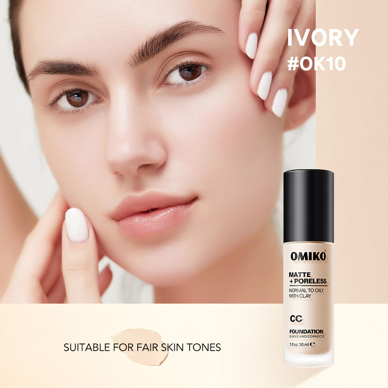 Natural Thorough Liquid Foundation Concealer Lasting - Image 6