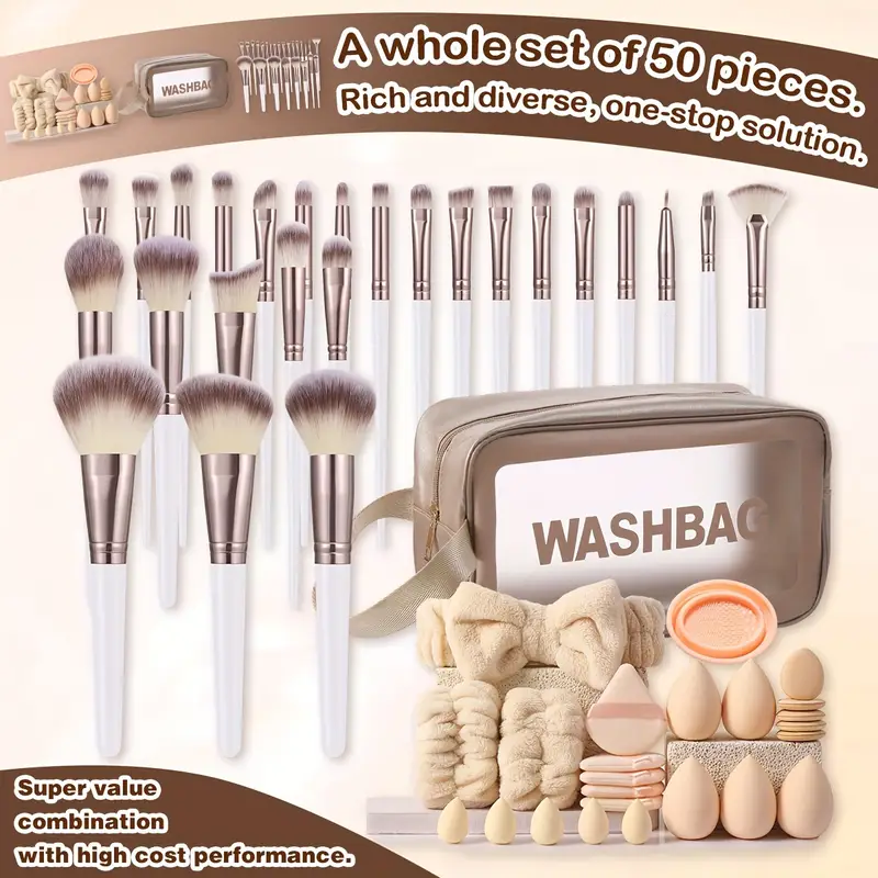 50pcs Makeup Tool Set