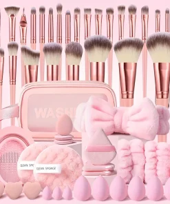 Pink makeup set