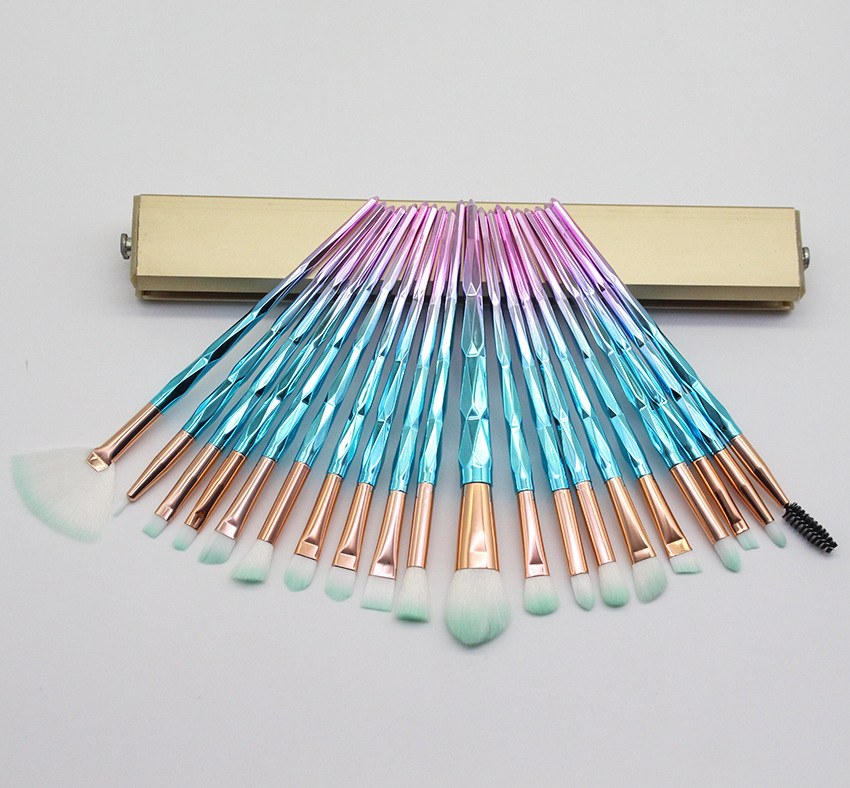 Diamond Colorful Beauty Makeup Brush Utensils - Image 9