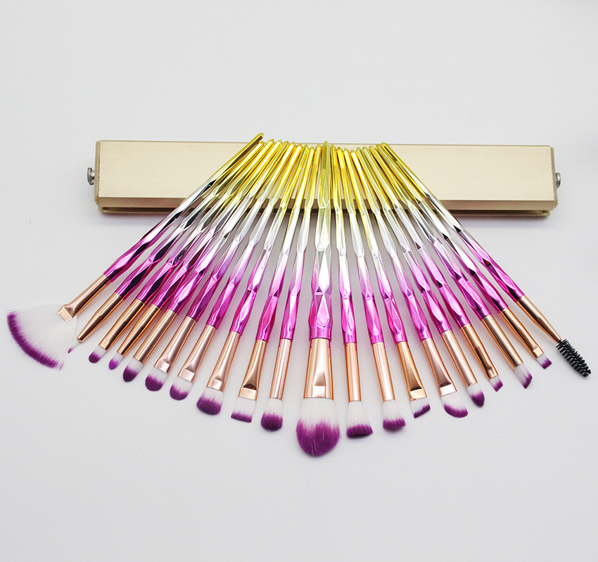 Diamond Colorful Beauty Makeup Brush Utensils - Image 6