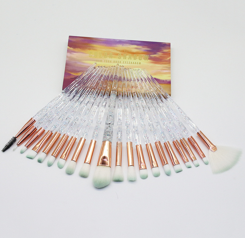 Diamond Colorful Beauty Makeup Brush Utensils - Image 4