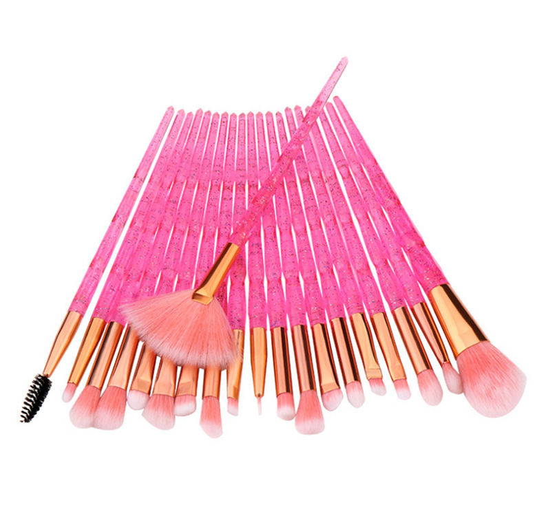 Diamond Colorful Beauty Makeup Brush Utensils - Image 3