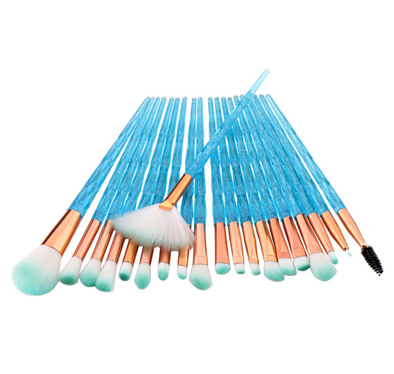 Diamond Colorful Beauty Makeup Brush Utensils - Image 10