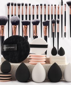 47 Sets Of Beauty Tools Combination Cosmetic Bag Makeup Brush Suit