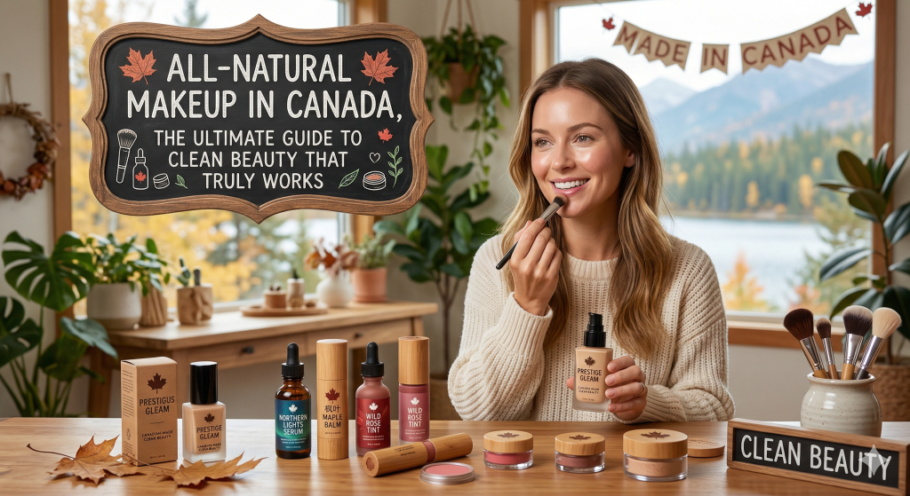 Discover the best all natural makeup in Canada,