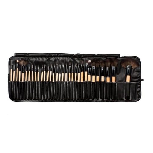 Sculptor 32 Piece High Quality Wooden Makeup Brush Set - Image 3