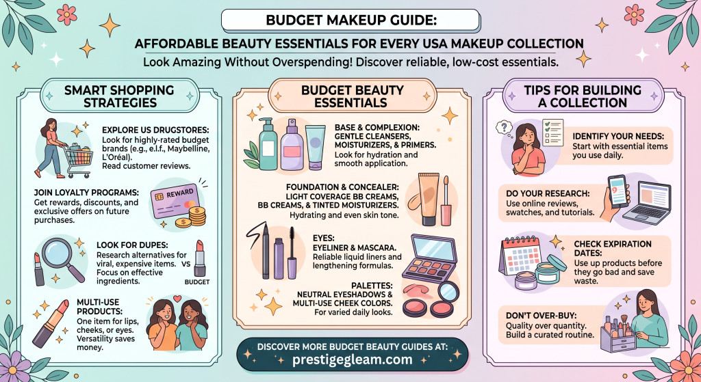 budget makeup products
