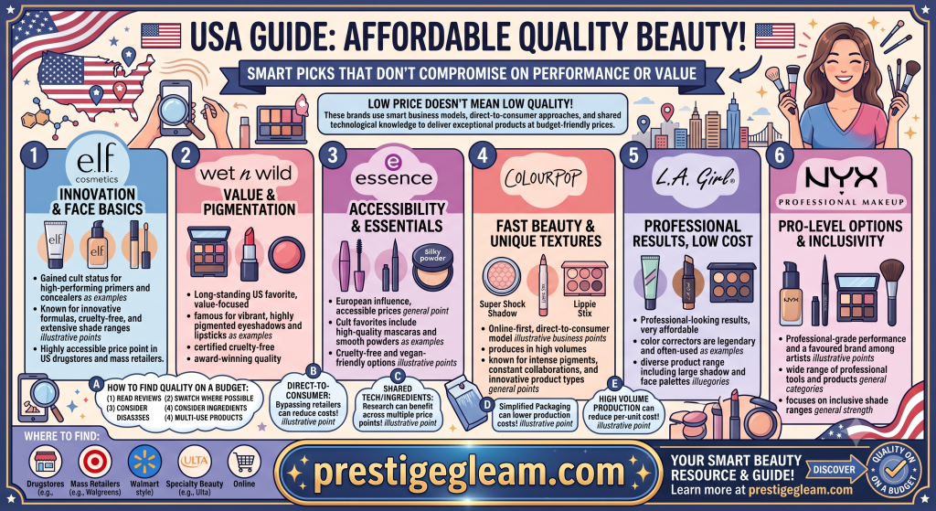 cheap cosmetic brands