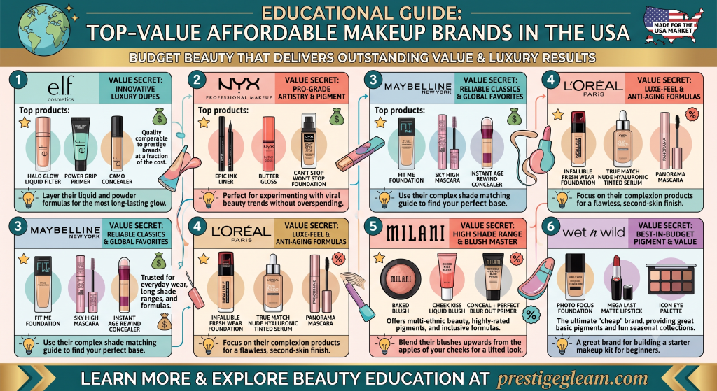 cheap makeup brands
