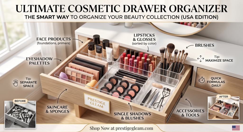 Cosmetic Drawer Organizer in the USA