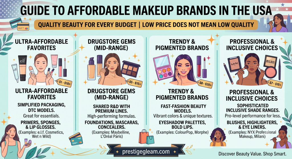 affordable makeup brands
