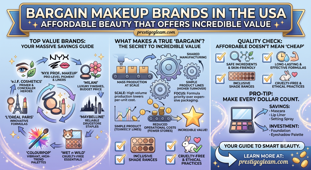 bargain makeup brands