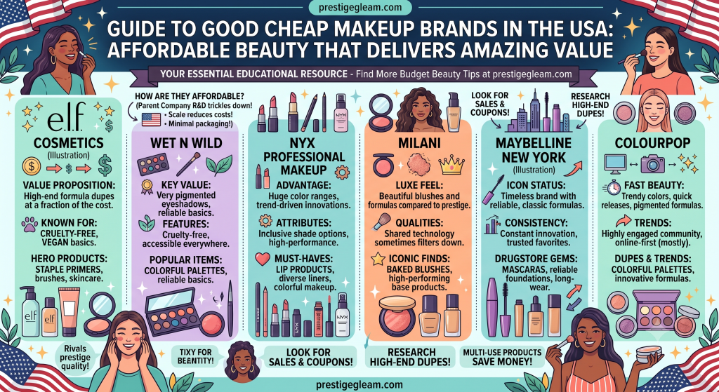 cheap makeup brands