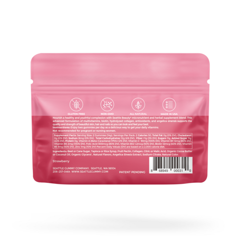 Multivitamin Gummy with Angelica Strawberry 12-Pack - Image 2