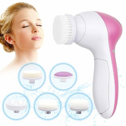 Face Massage Cleansing Brush 5 Pcs Set - Image 2