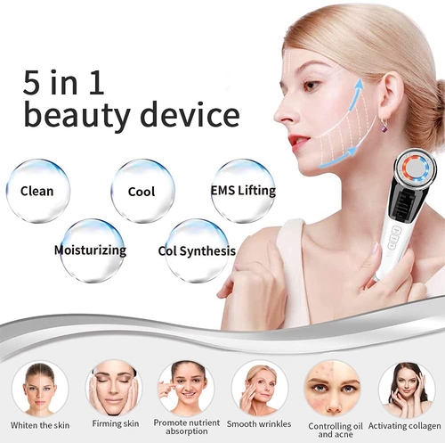 Facial Massager Ultrasonic Vibration Wrinkle Remover Anti-Ageing - Image 5