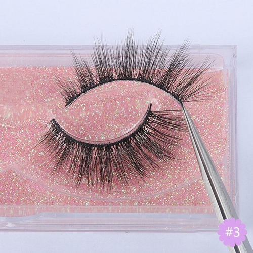 Faux 3D Mink Eyelashes Dramatic Lashes Makeup Wispy Mink Lashes - Image 6