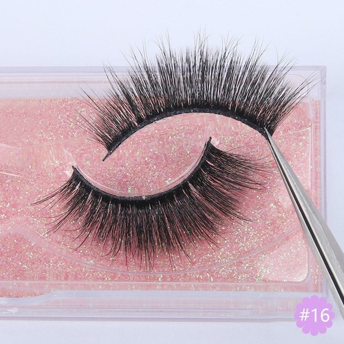 Faux 3D Mink Eyelashes Dramatic Lashes Makeup Wispy Mink Lashes - Image 11