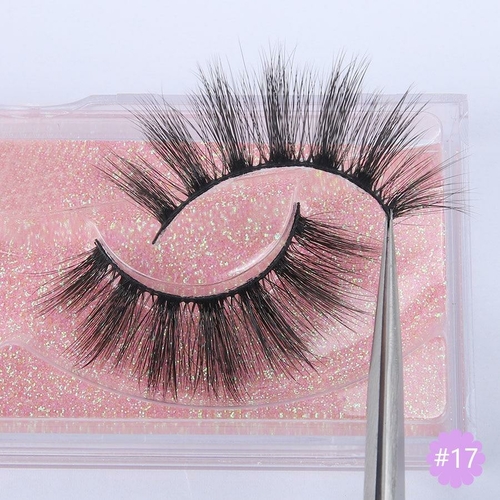 Faux 3D Mink Eyelashes Dramatic Lashes Makeup Wispy Mink Lashes - Image 9