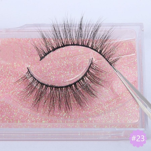 Faux 3D Mink Eyelashes Dramatic Lashes Makeup Wispy Mink Lashes - Image 5