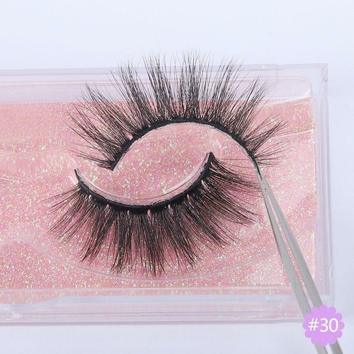 Faux 3D Mink Eyelashes Dramatic Lashes Makeup Wispy Mink Lashes - Image 8