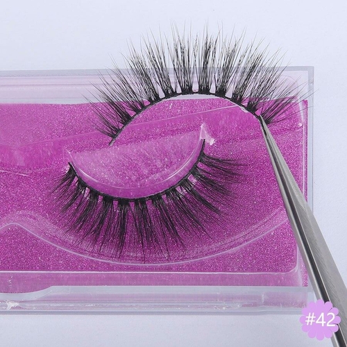 Faux 3D Mink Eyelashes Dramatic Lashes Makeup Wispy Mink Lashes - Image 7