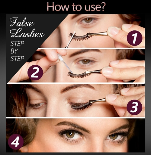 Faux 3D Mink Eyelashes Dramatic Lashes Makeup Wispy Mink Lashes - Image 2