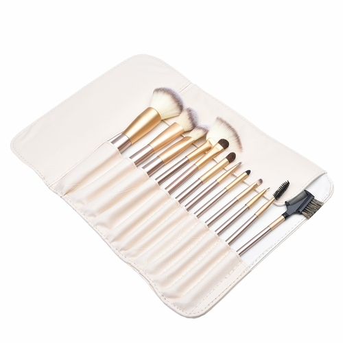 NEW Makeup Brushing Brush Set 12pcs Soft Synthetic Professional - Image 3