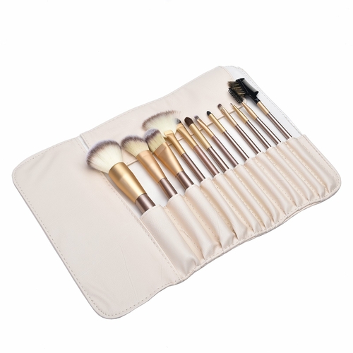 NEW Makeup Brushing Brush Set 12pcs Soft Synthetic Professional - Image 5