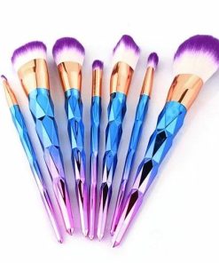 Unicorn Exotic Beauty Enhancer Cosmetic Brush Set Of 7