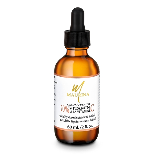 Face Serum - 20% Vitamin C Serum With Hyaluronic Acid And Retinol - Image 6