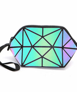 The Lumination Holographic Makeup Bag