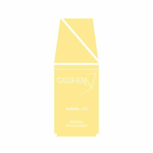 Premium Nail Lacquer, AURORA- 210, BABY YELLOW CRÈME NAIL POLISH - Image 6