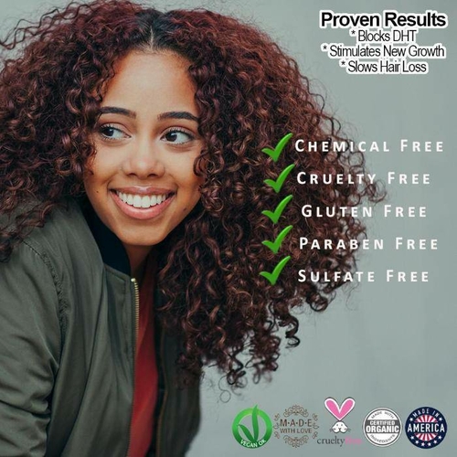 Organic Caffeine Hair Growth Shampoo - Image 3