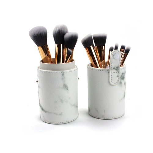 La Canica 10 In 1 Makeup Brush Set With Travel Friendly Container - Image 5