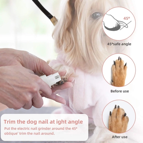 4in1 Cat Dog Nail Cutter Dog Hair Cutting Machine Professional Pet - Image 3